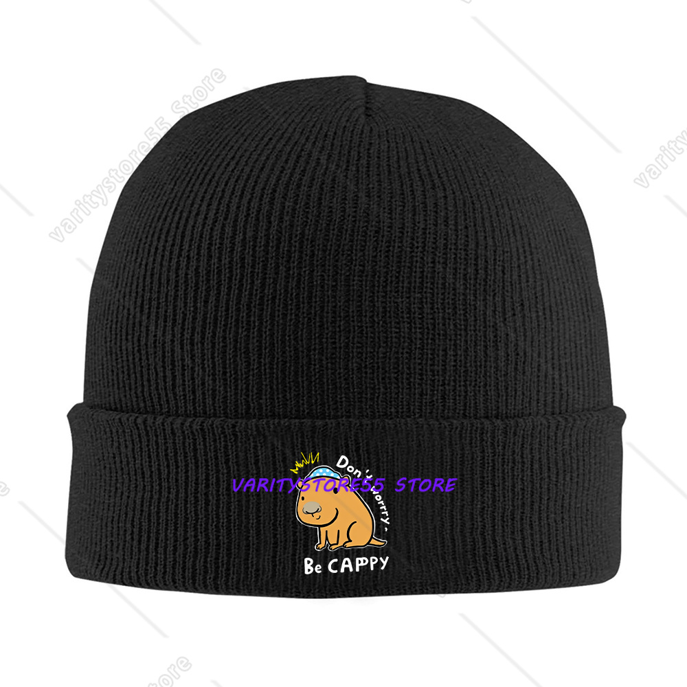 Beanie Cuffed Knit - Bonnet tricoté avec un mot d'humour