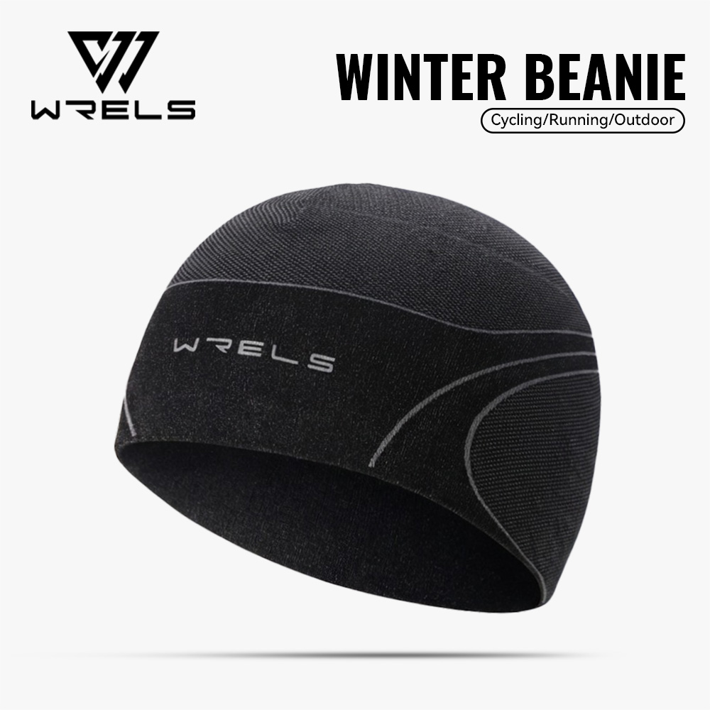 Skull Cap Helmet Liner - WRELS Bonnet thermique léger pour l'hiver,