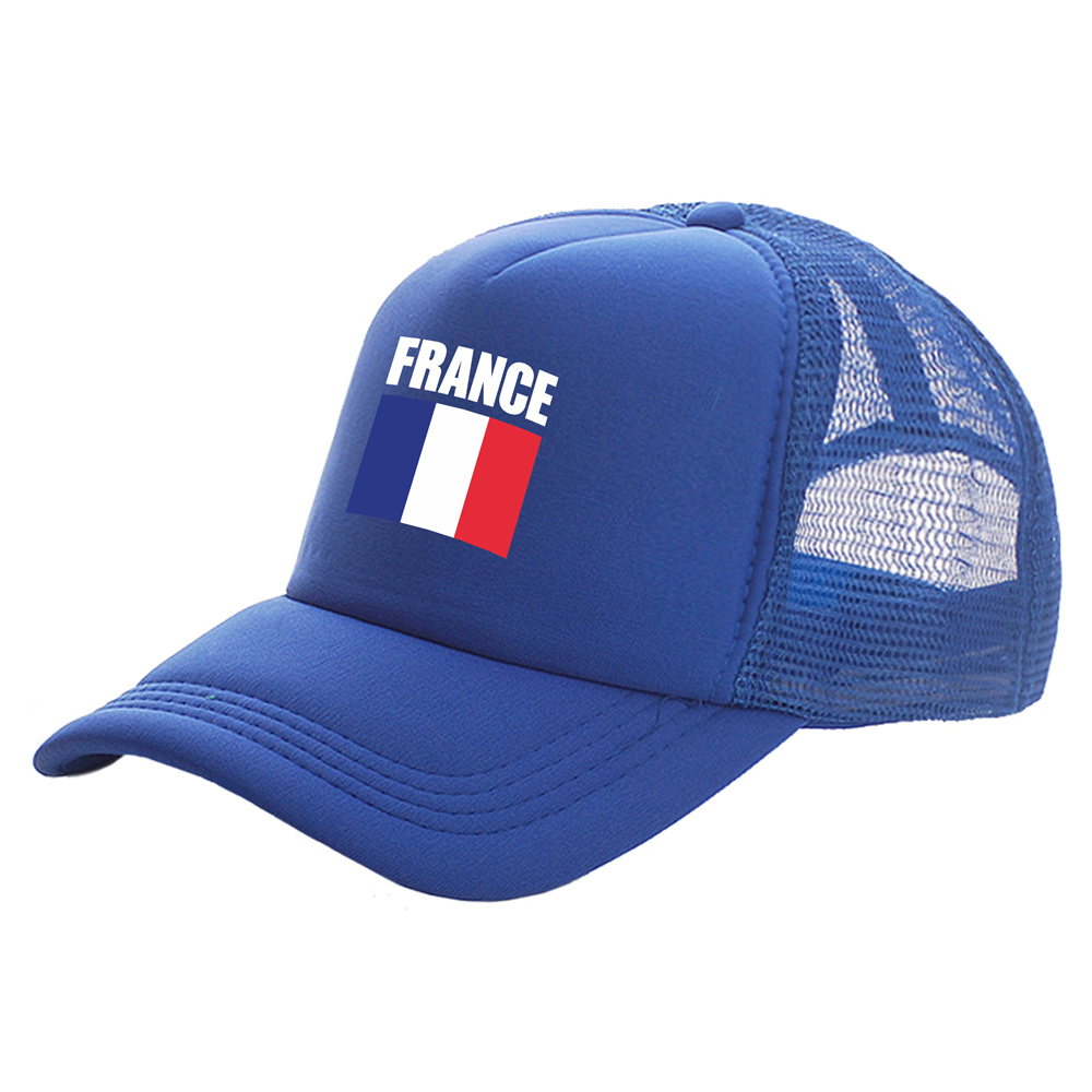 Trucker Cap Mesh - France Casquettes De Camionneur Mode Cool