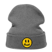 Nouveau bonnet tricoté brodé u - Beanie Cuffed Knit avis et prix