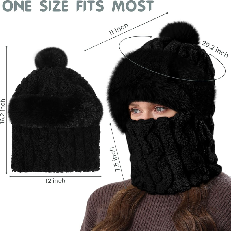 Femmes hiver bonnet chapeaux u - Skull Cap Helmet Liner avis et prix