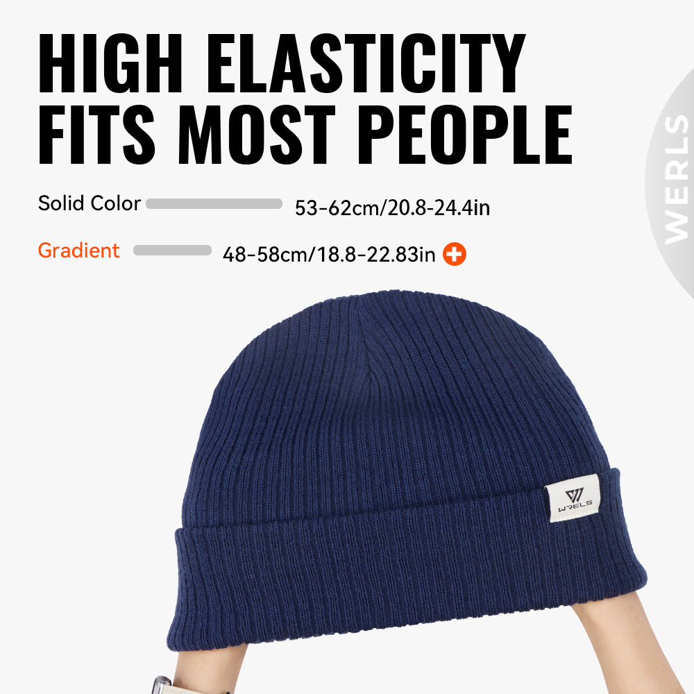 Bonnet d'hiver WRELS, bonnet t - Beanie Cuffed Knit avis et prix