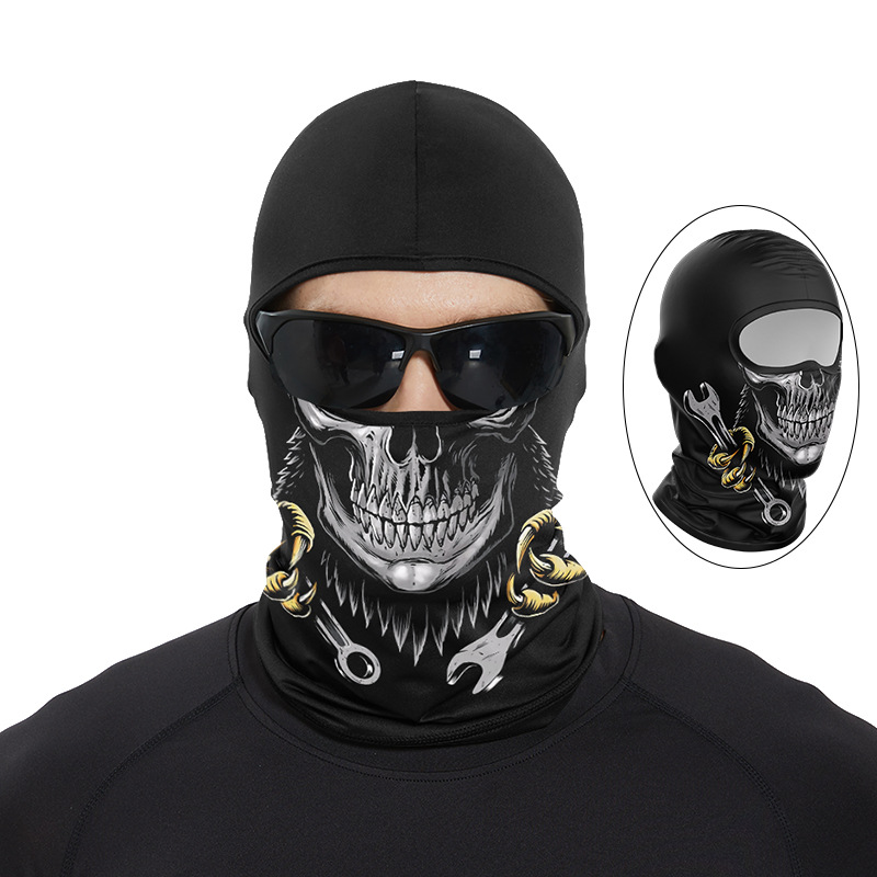 Cagoule drôle de bouche de sin - Skull Cap Helmet Liner avis et prix