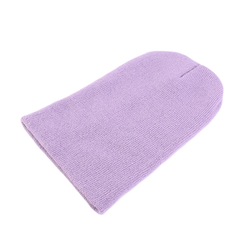 Bonnet en tricot uni tendance, - Beanie Cuffed Knit avis et prix