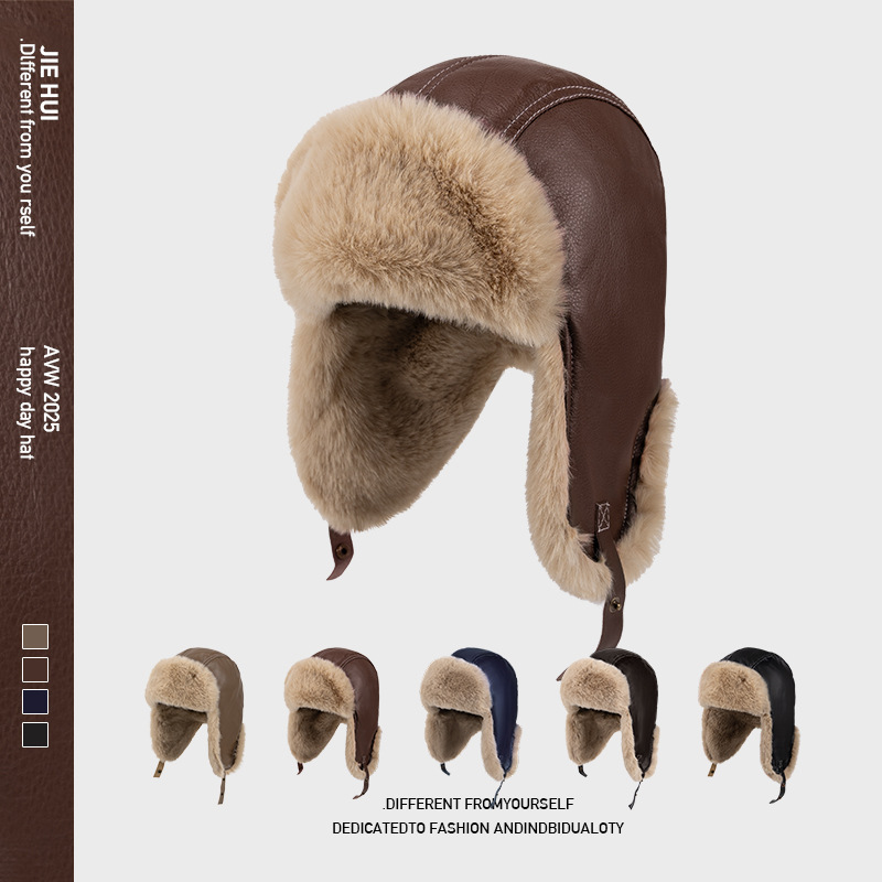Chapeaux d'hiver chauds en cui - Winter Trapper Hat avis et prix